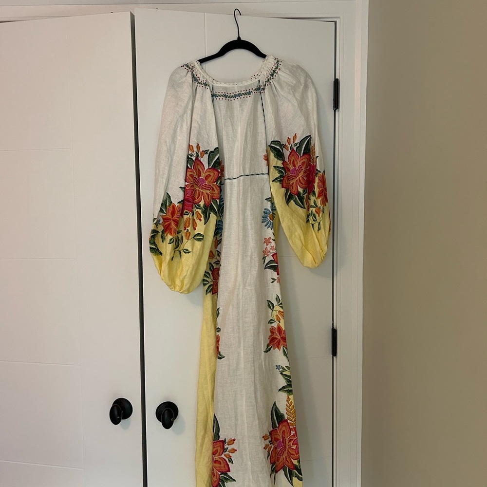 FARM Rio Vibrant Floral Maxi Dress size small - Picture 9 of 9